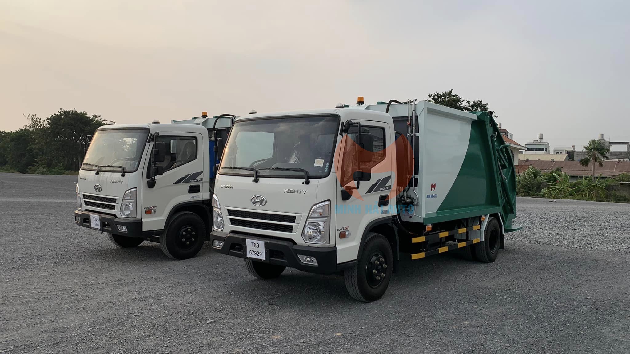 Xe chở- cuốn ép rác 1-20 khối- 2