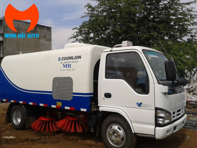 Bán xe quét đường Isuzu 5 khối