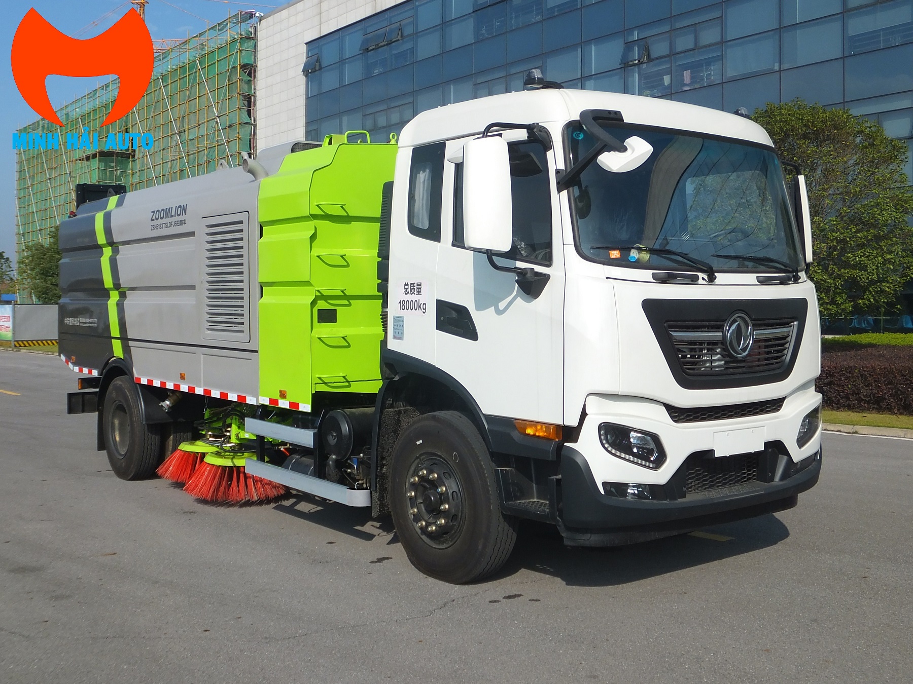 Xe quét đường 8 khối Dongfeng Zoomlion