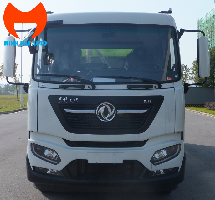 Xe quét đường hút bụi rác 8 khối Zoomlion Dongfeng -4