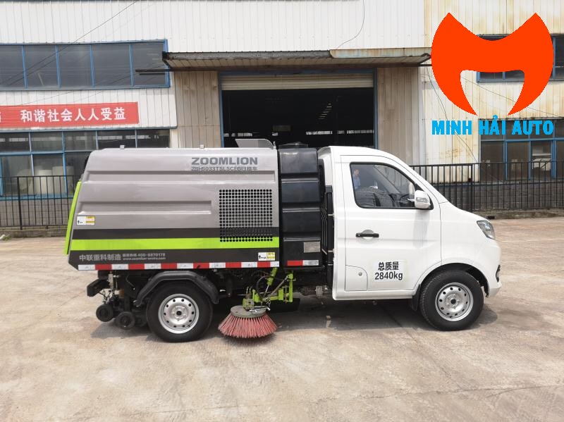 Xe quét 1.6 khối mini Zoomlion