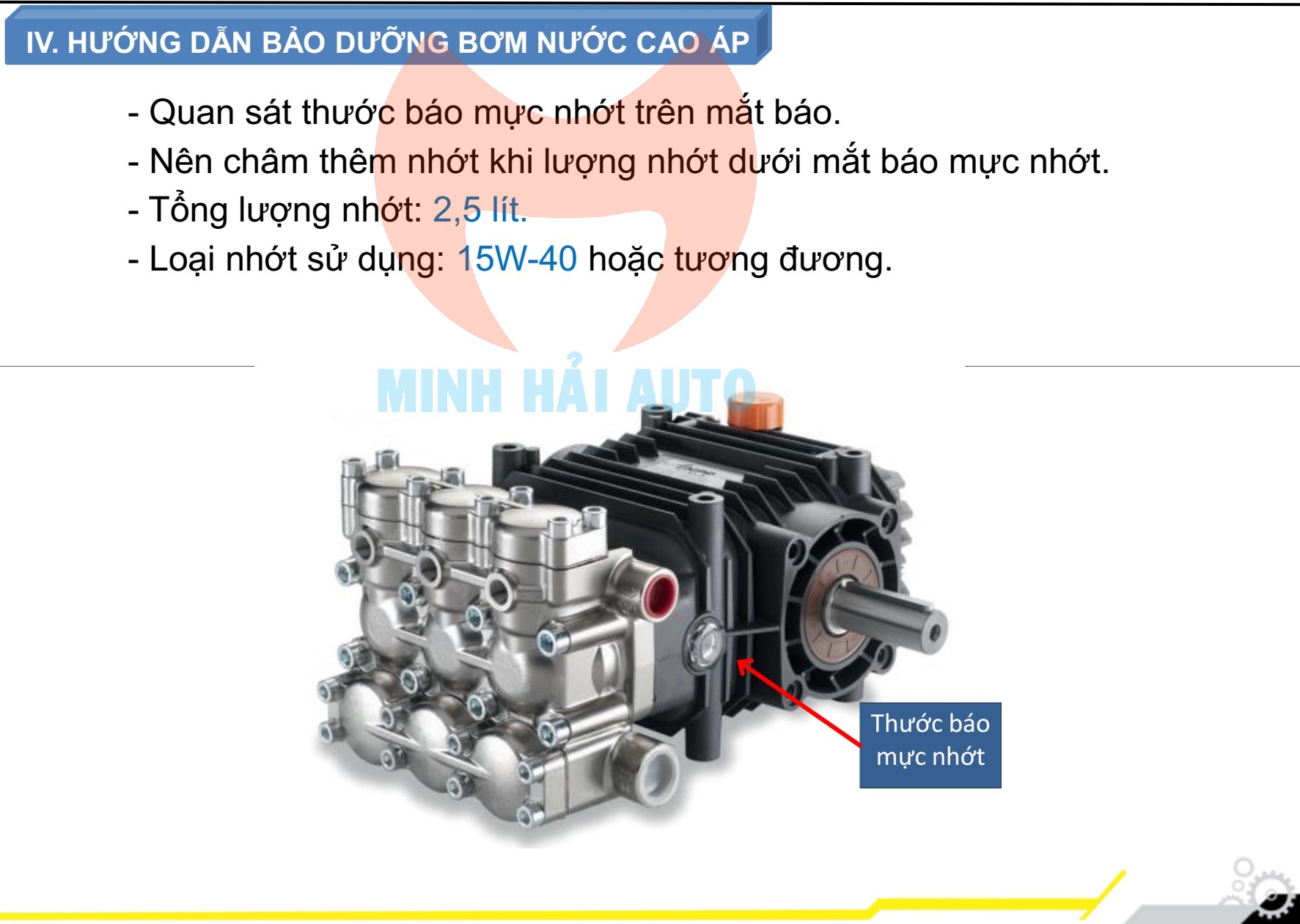 Bơm nước cao áp