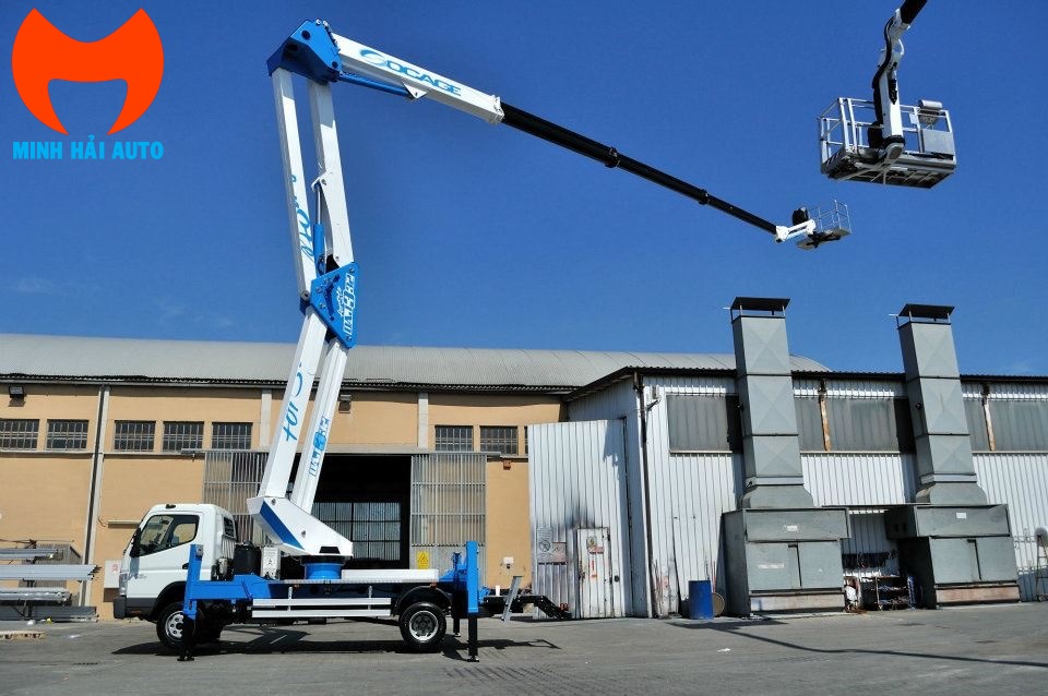 Xe nâng người 28m Socage 28DA dạng ô tô- 6