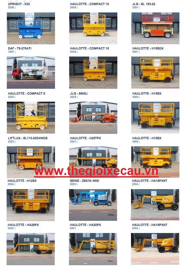 Bán xe nâng người đã qua sử dụng dạng cắt kéo- 2