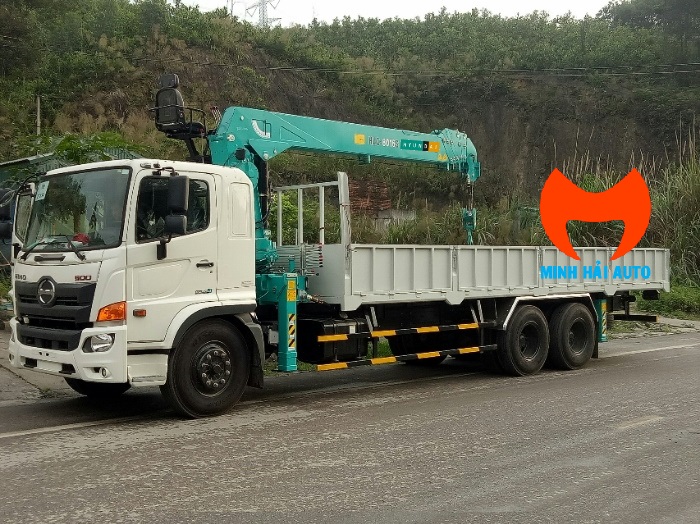 Xe Hino FM gắn 8 tấn Hyundai Everdigm- 3