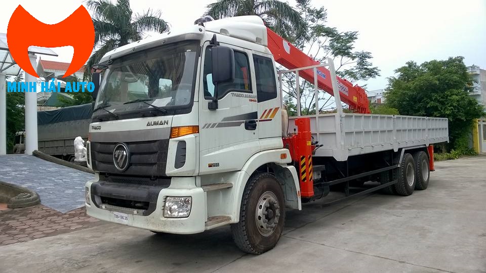 Bán xe cẩu tự hành 7 tấn Kanglim Thaco
