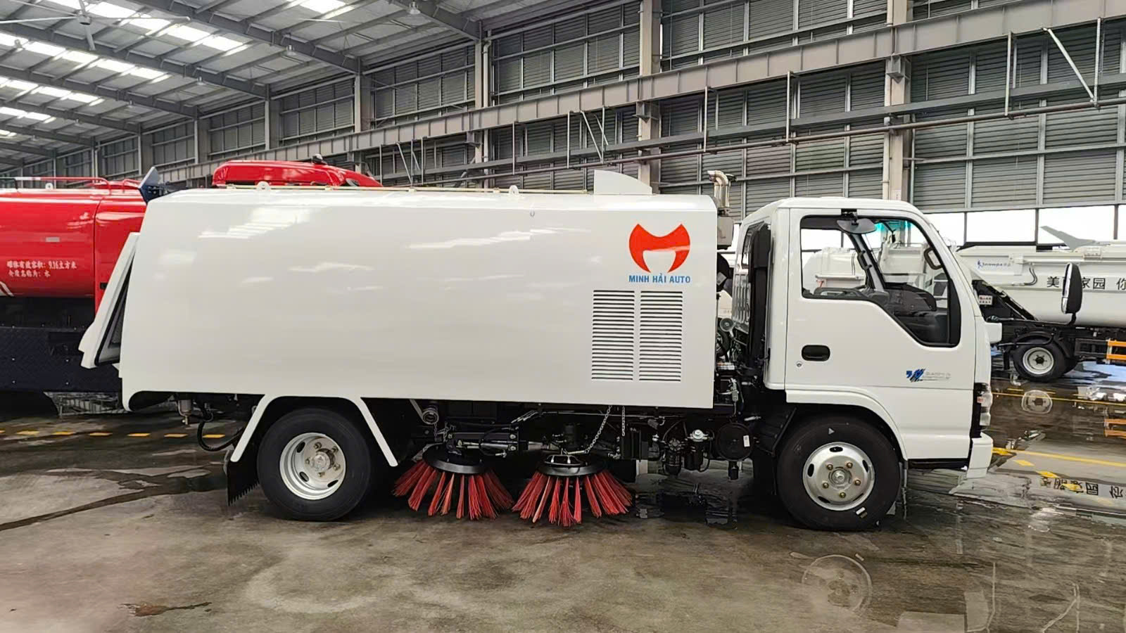 Xe quét đường 5 khối Isuzu Fulongma