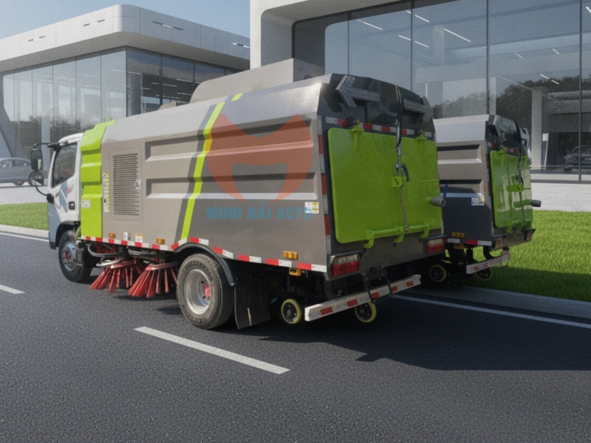 Xe quét Dongfeng 5 khối giá rẻ - 3