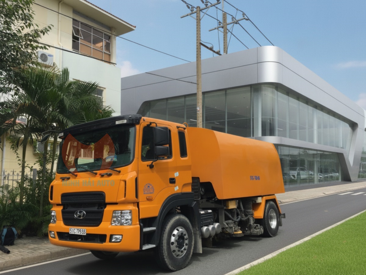 Xe quét 6 khối Hyundai Hàn Quốc