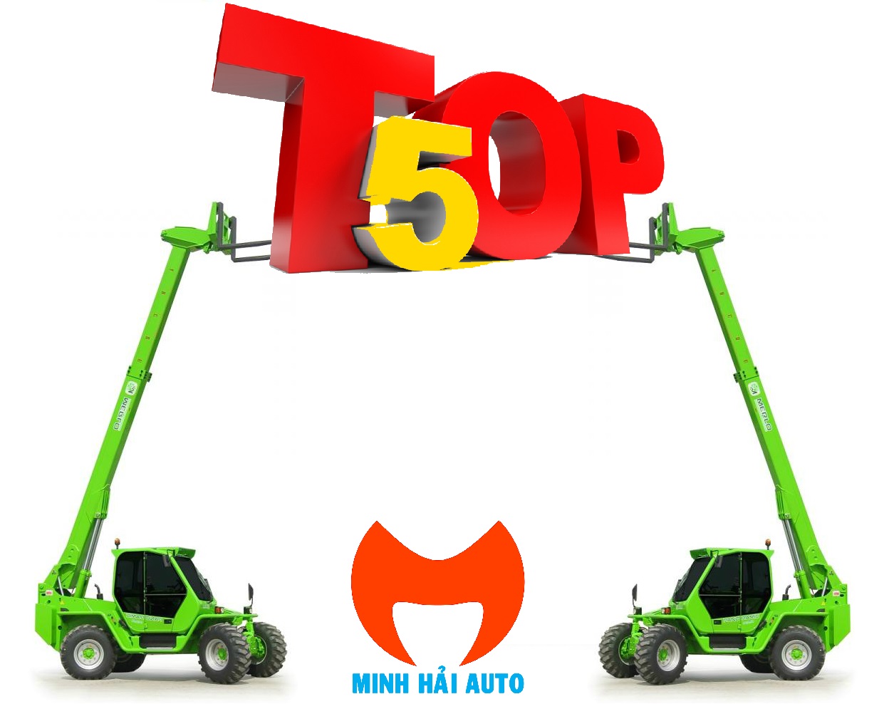 5 mẫu xe nâng telehandler bán chạy nhất