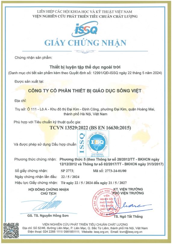 TCVN 13529:2022 Hoặc BS EN 166630:2015