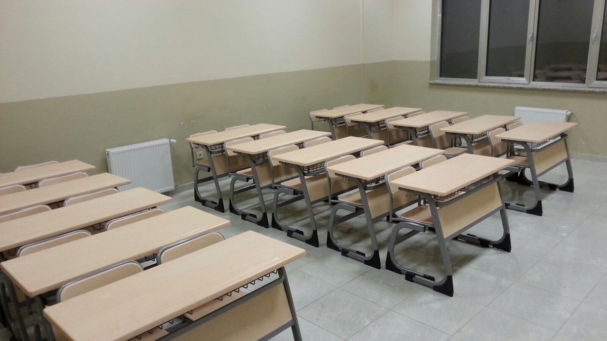 Bàn ghế học sinh bàn ghế rời 2 chỗ S-study ergonomic chống gù