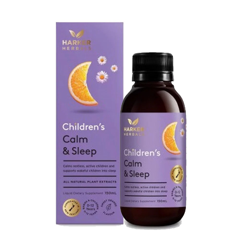 Siro Ngủ Ngon Harker Calm & Sleep 150Ml (Trẻ Từ 0-12 Tuổi) | Alozo Store