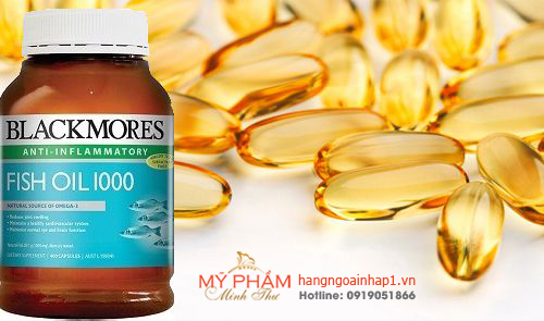 Dầu cá không mùi Blackmores Odourless Fish Oil 400 viên - Úc