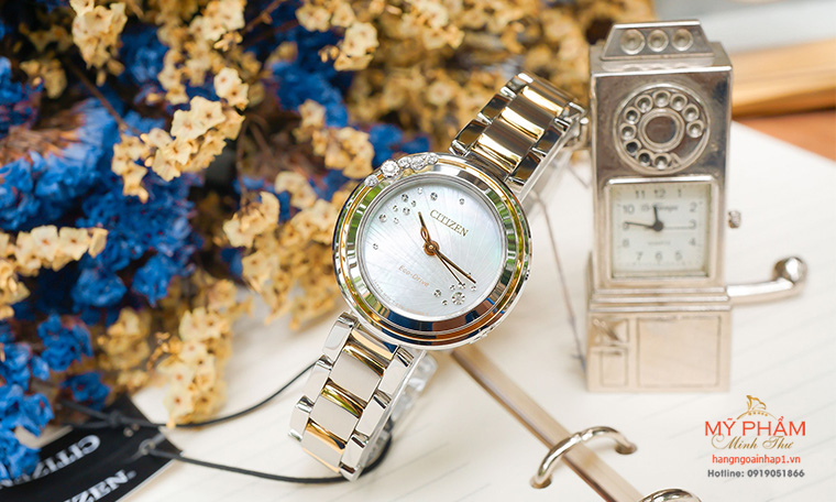 Đồng hồ nữ Citizen Eco-Drive EM0464-59D