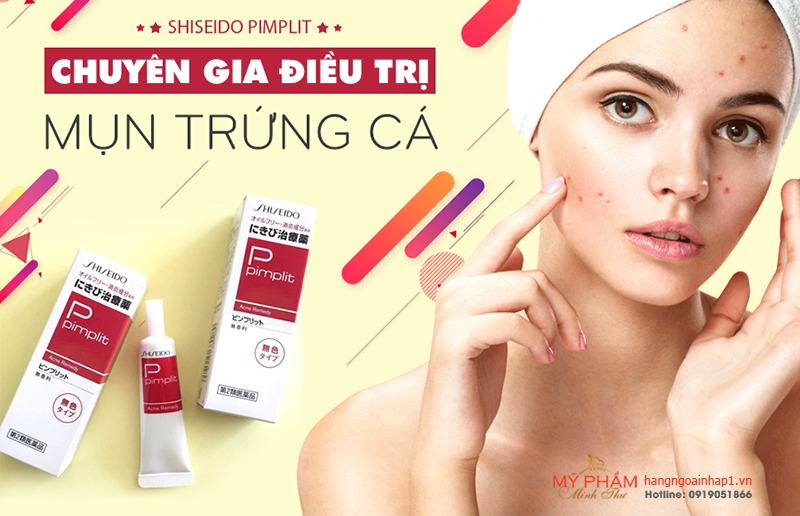 Kem trị mụn Shiseido Pimplit - Nhật Bản