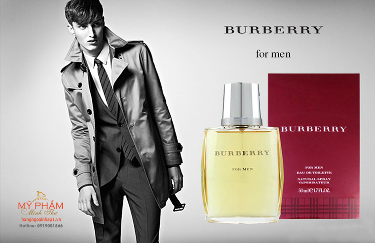 Nước hoa nam Burberry For Men Classic EDT 100ml Mỹ phẩm Minh Thư - Hàng  ngoại nhập 1