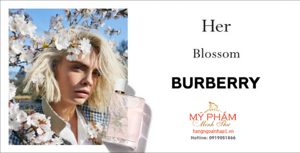 Nước hoa nữ Burberry Her Blossom EDT 100ml phiên bản 2019 được gói trong những nốt hương hoa mận rực rỡ, quýt lấp lánh, gỗ đàn hương, xạ hương.. truyền đạt sự ấm áp và sâu sắc. Phù hợp sử dụng vào ban ngày, mùa xuân, hạ.