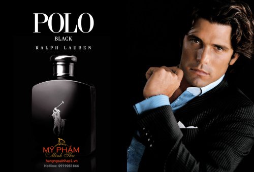 Nước hoa Ralph Lauren Polo Black EDT - 125ml xuất xứ: Mỹ. Hương chính: Gỗ đàn hương, đậu Tonka, cây hoắc hương, quả xoài, cây xô thơm, quả quýt, quả chanh vàng, cây ngải tây. Độ lưu hương: 3-6h Độ toả hương: Gần Phong cách: Nam tính, mạnh mẽ, trẻ trung