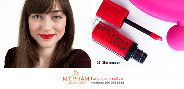 Son Bourjois Rouge Edition  Hot Pepper – 03
