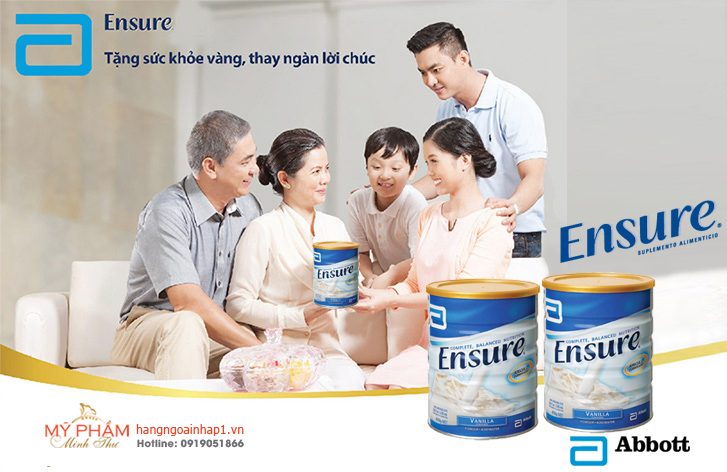 Sữa bột Ensure Úc vị vani - 850g - Lựa chọn dinh dưỡng hoàn hảo cho cơ thể khỏe mạnh