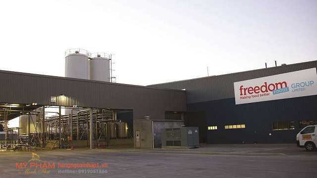 Sữa tươi nguyên kem Australia's Own Milk - Nhà máy sản xuất và đóng gói hiện đại