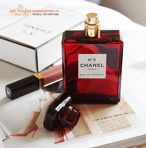 Chanel No5 Red Edition Limited Edition perfumed water for women 100 ml   VMD parfumerie  drogerie