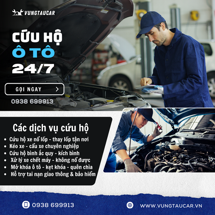 Cứu Hộ Ô Tô Bà Rịa – Vũng Tàu 24/7 | Hotline: 0938699913