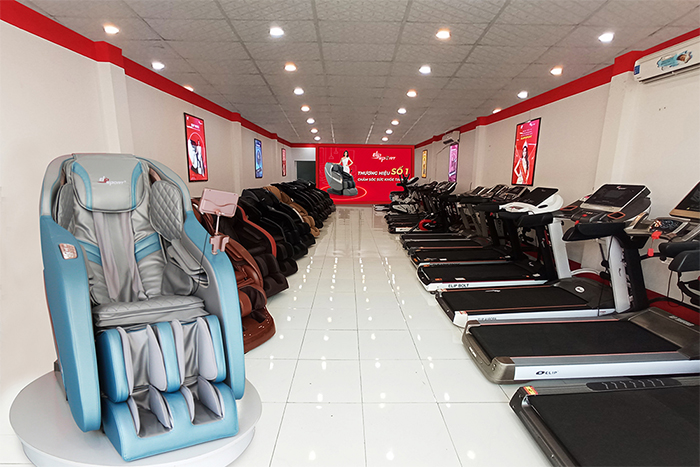 Cửa hàng bán ghế massage, máy chạy bộ, xe đạp tập tại Tp Bà Rịa, Bà Rịa Vũng Tàu