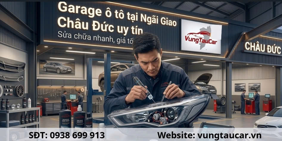 Garage ô tô tại Ngãi Giao Châu Đức uy tín – Sửa chữa nhanh, giá tốt