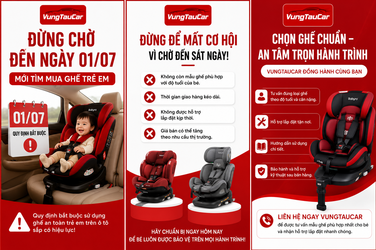 ĐỪNG CHỜ ĐẾN NGÀY 01/07 MỚI TÌM MUA GHẾ TRẺ EM