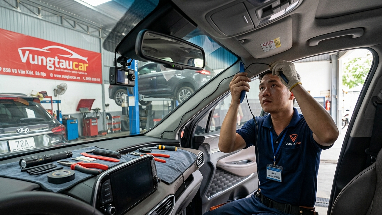 Lắp Đặt Camera Hành Trình Tại Bà Rịa Vũng Tàu: Uy Tín, Chuyên Nghiệp Tại Vungtaucar