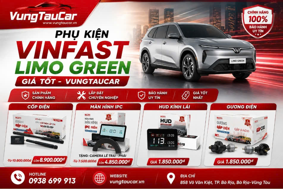 Phụ Kiện VinFast Limo Green Giá Tốt - VungTauCar