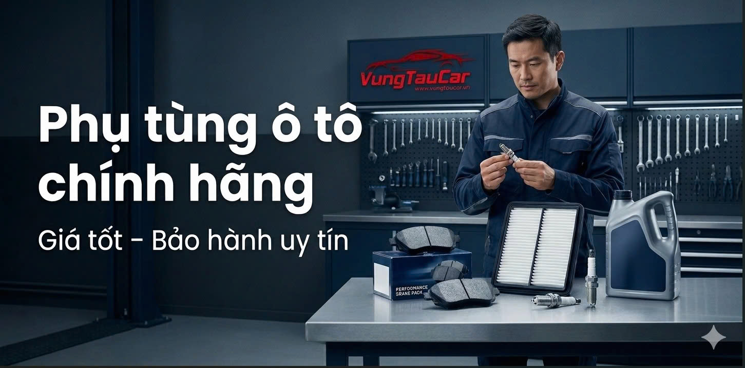 Phụ tùng ô tô Vũng Tàu chính hãng – Giá tốt, bảo hành uy tín