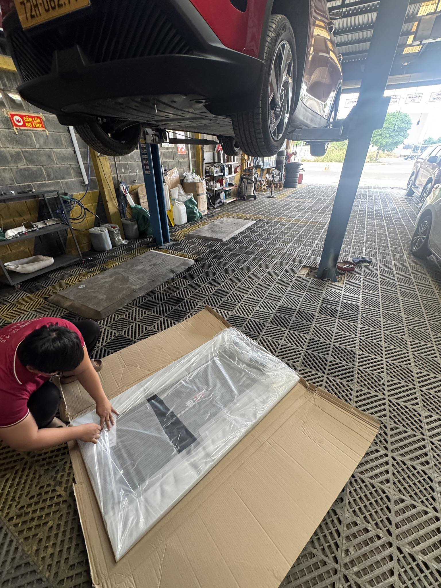 Tấm bảo vệ pin Vinfast LIMOGREEN tại Bà Rịa Vũng Tàu