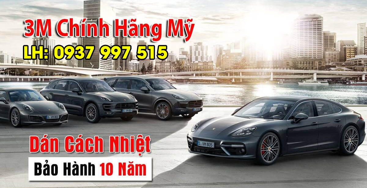 Dán film cách nhiệt 3M