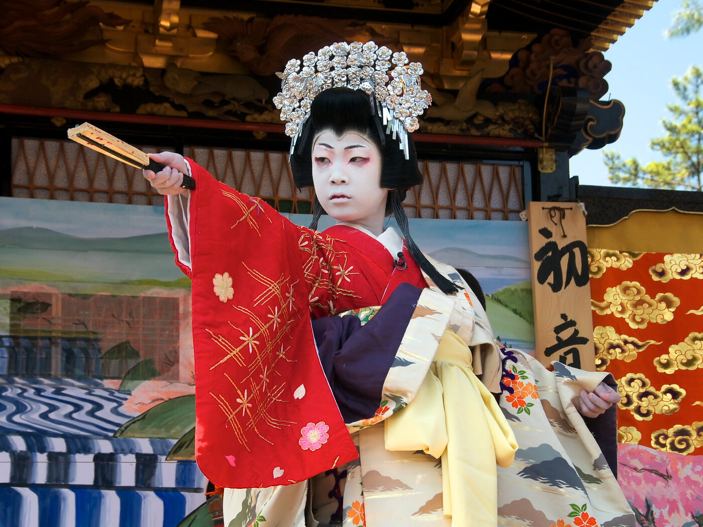 Kịch Kabuki - loại kịch không dành cho nữ giới.
