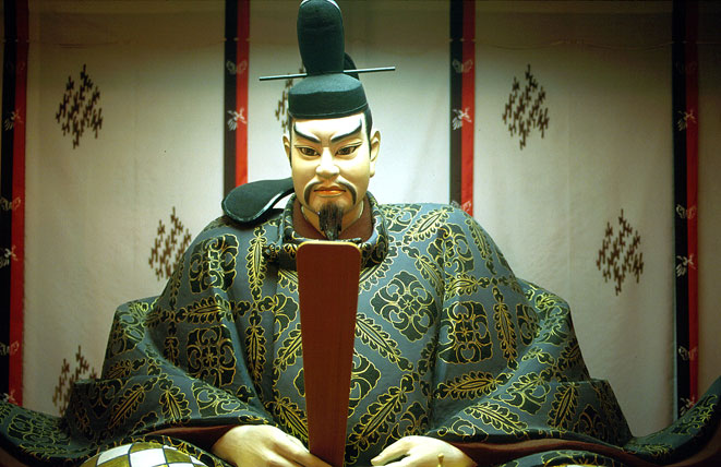 Vị thần của tri thức và thư pháp - học giả người Nhật nổi tiếng Sugawara no Michizane.