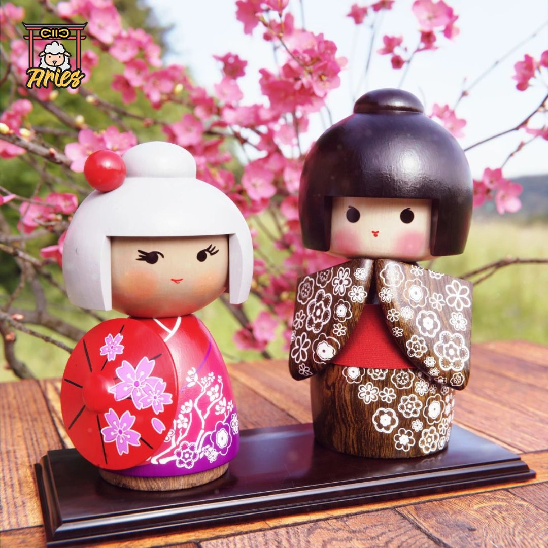Kokeshi - Búp bê gỗ truyền thống Nhật Bản