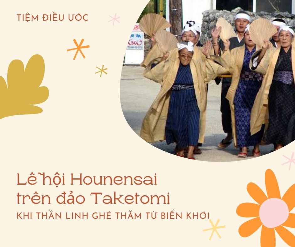 Lễ hội Hounensai trên đảo Taketomi – Khi thần linh ghé thăm từ biển khơi