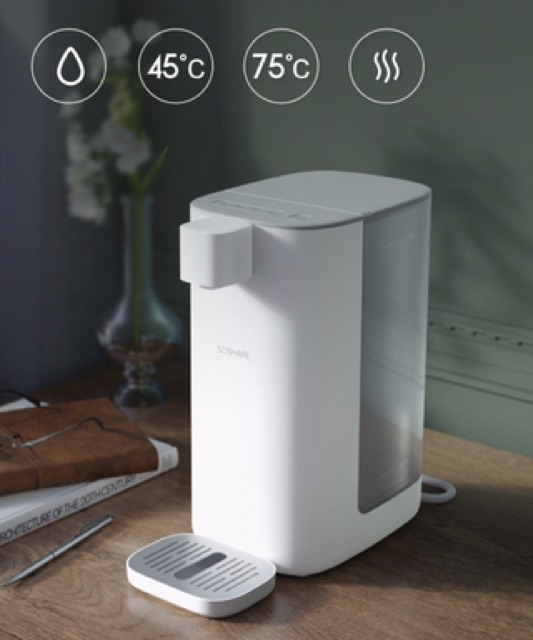 Máy nước nóng để bàn 3L Scishare S2301 GLASSLOCK MART