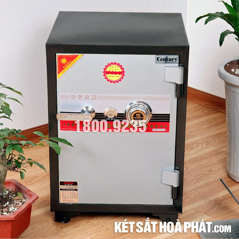 Két sắt Chống Cháy Century CF54 Khoá Cơ đổi mã