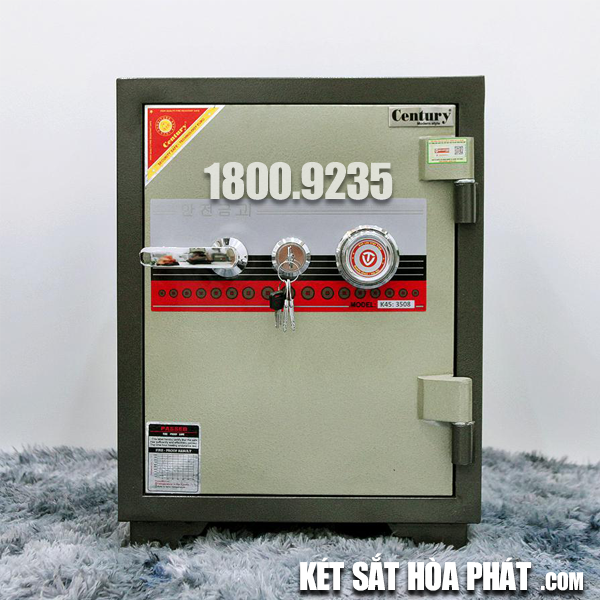 Két sắt Century CF610DM khóa cơ đổi mã6