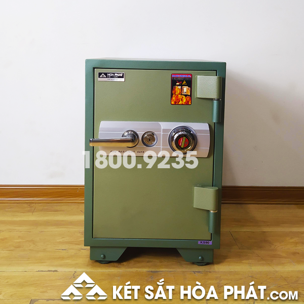 Két sắt cống cháy hòa phát 