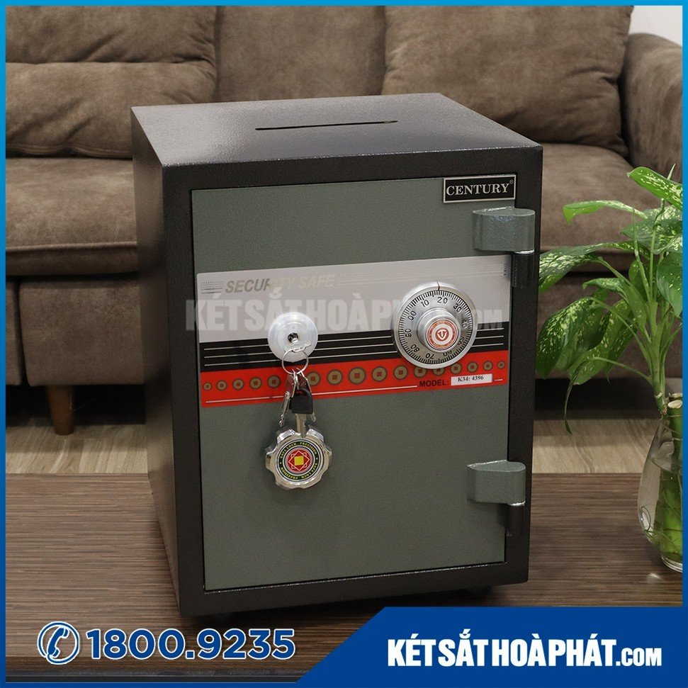 Sản phẩm đi kèm nhận được khi mua két sắt có khe bỏ tiền phía trên công đức KCD500