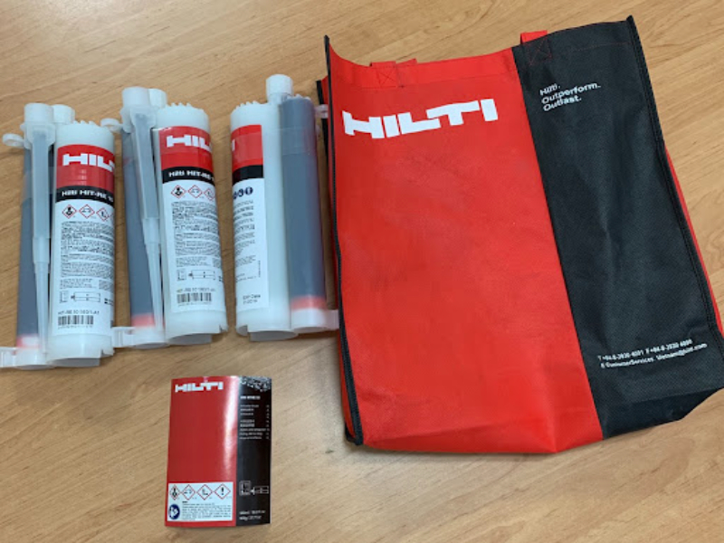 keo cấy thép Hilti chính hãng