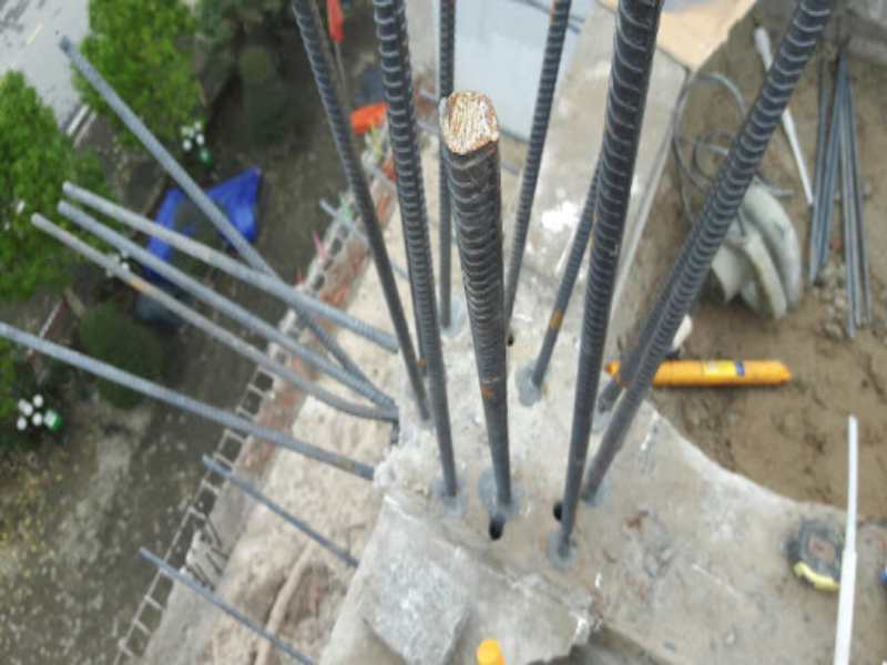 ứng dụng keo cấy thép Atlas AC500