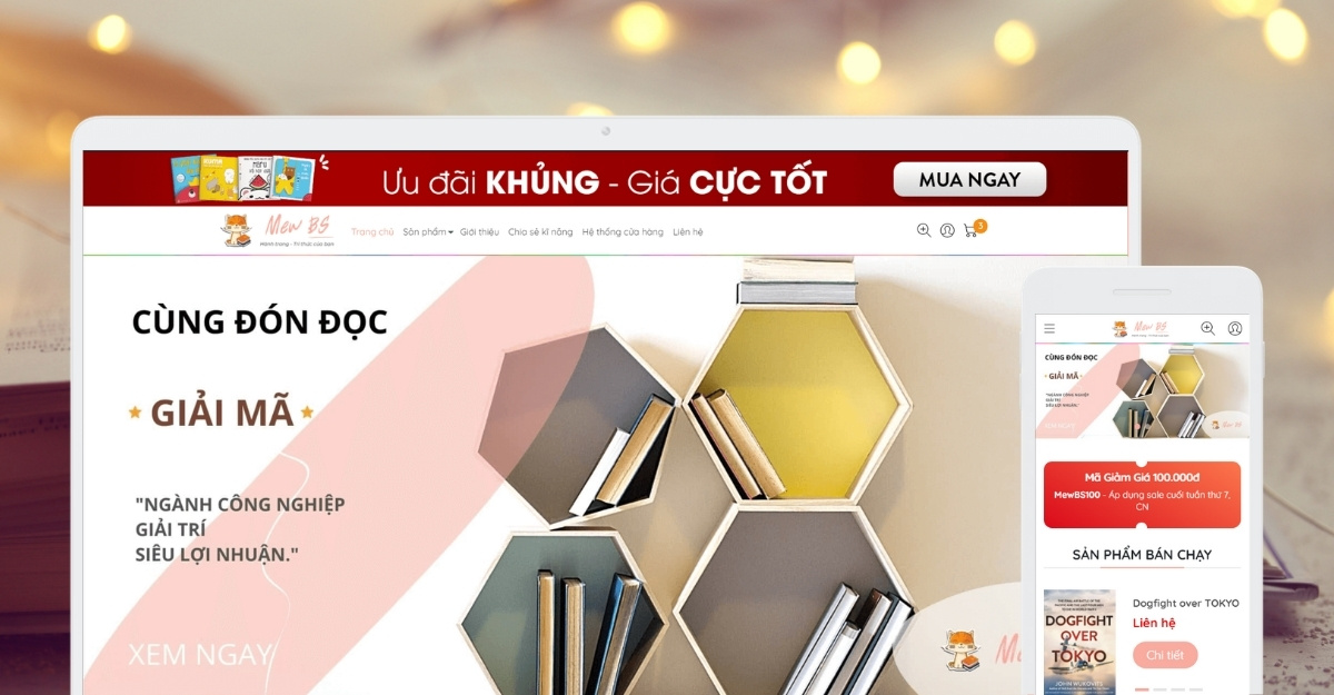 MewTheme giới thiệu mẫu giao diện mới Mew BS