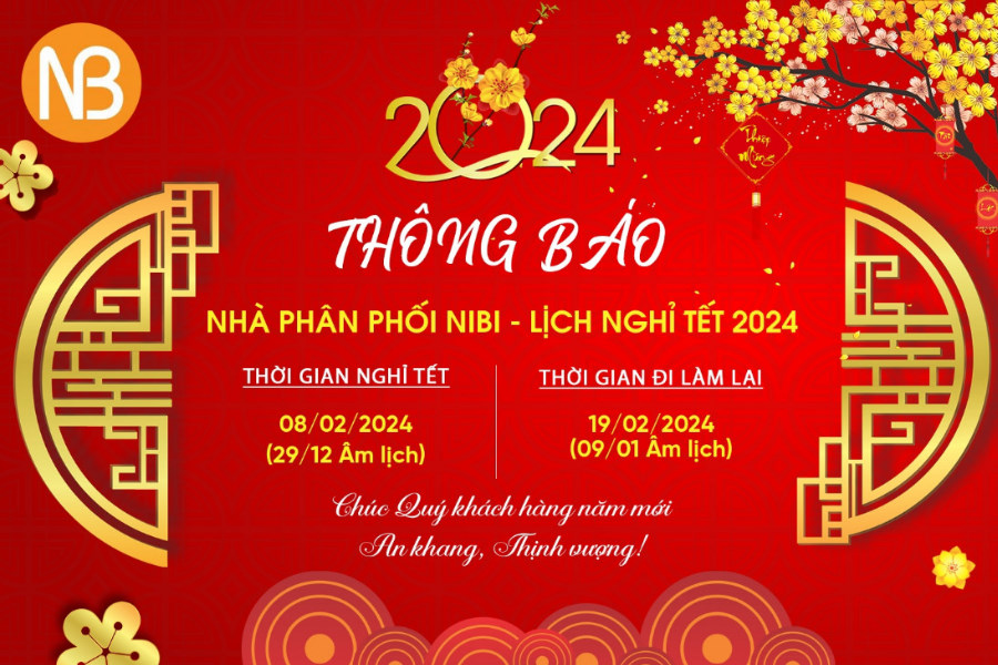 [THÔNG BÁO] LỊCH NGHỈ TẾT NGUYÊN ĐÁN 2024