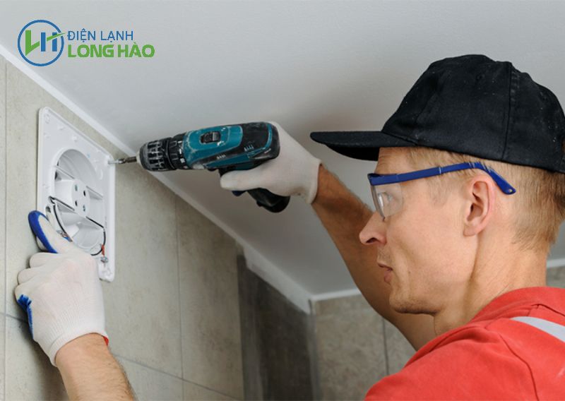 Hướng dẫn cách lắp quạt thông gió cho phòng điều hòa